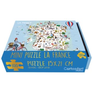 Mini puzzle: La France 100pcs