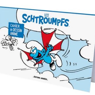 Cahier de dessin animé: Les schtroumpfs