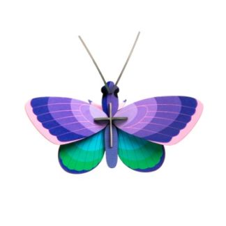 Art mural: Blue copper butterfly