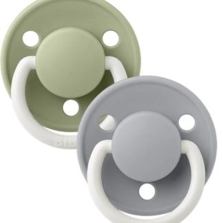Tétine Bibs lux NIGHT vert sauge/gris nuage