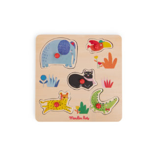 Puzzle encastrable animaux les Toupitis