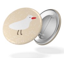 Badge mouette