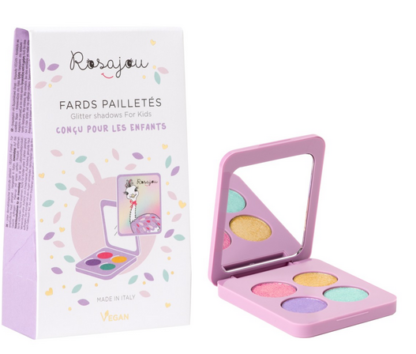 Fard à paupière pailletés x4