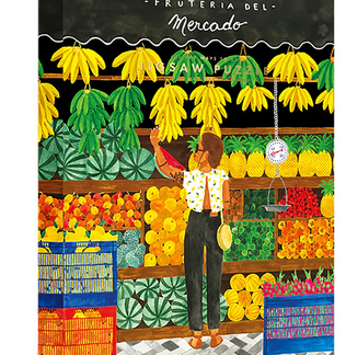 Puzzle mercado 1000pcs