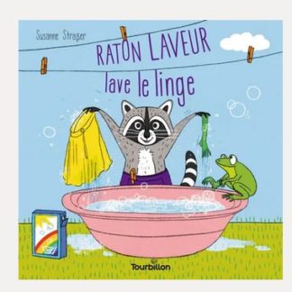 Raton laveur lave le linge