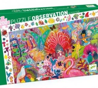 Puzzle d'observation carnaval de Rio 200 pcs