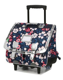 Cartable Tann's à roulette 38cm Florianne