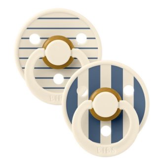 Tétine Bibs Colour: Ivory Steel Blue Mix T1