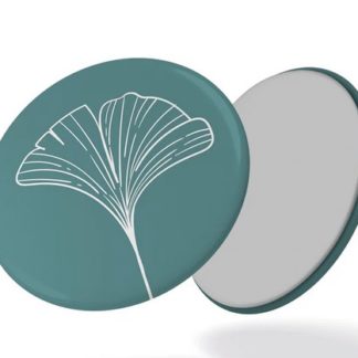Magnet Fleur fond turquoise