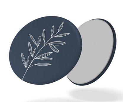 Magnet Fleur fond bleu