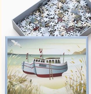 Puzzle Fishing boats 1000 pcs