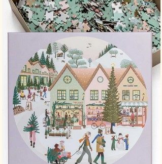 Puzzle White Christmas 1000 pcs