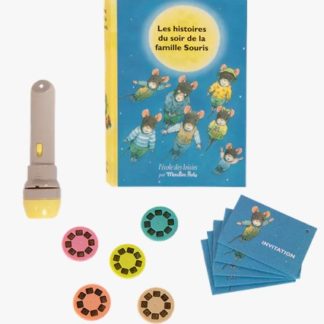 Lampe à histoires: La famille souris