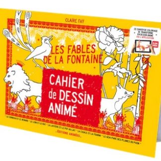 Cahier de dessin animé: Les fables de la fontaine