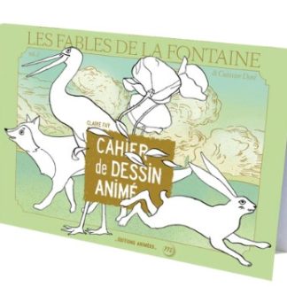 Cahier de dessin animé: Les fables de la Fontaine 2
