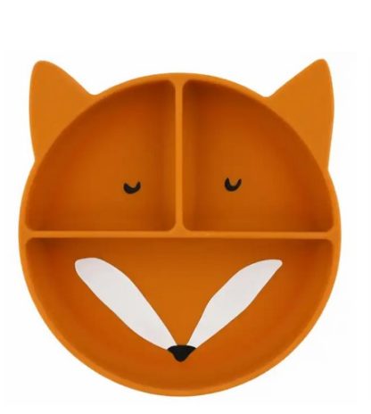 Assiette compartiments Monsieur Renard