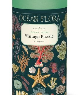 Puzzle cavallini flore des océans 1000pcs