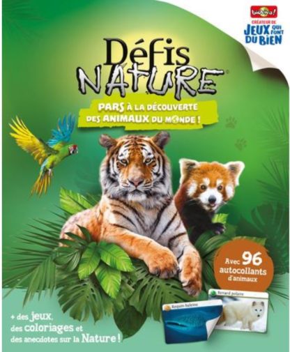 Défis nature: l'album des animaux du monde
