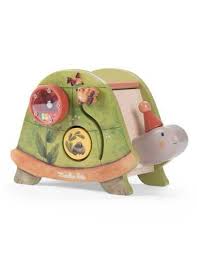 Tortue d'activités trois petits lapins