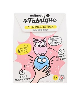 Fabrique à bombe de bain crépitante