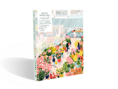 Petit pinceau: flower market