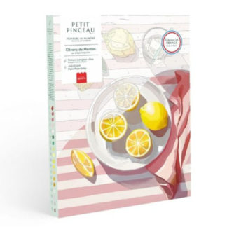Petit pinceau: citrons de Menton