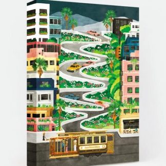 Puzzle lombard street SF 1000 pcs
