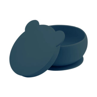 Bol ventouse couvercle bleu ardoise
