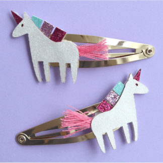 Barrettes licorne