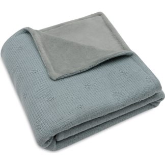 Couverture cosy vert d'eau 75x100 cm
