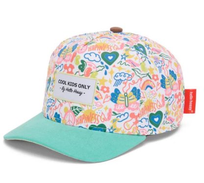 Casquette Happiness: 2-5ans