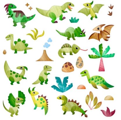 Griffographe pochoirs dinosaures – Image 2