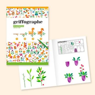 Griffographe livret fleurs et oiseaux