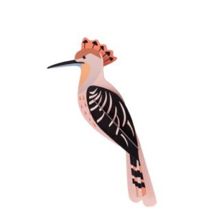 Art mural: Hoopoe