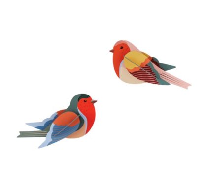 Art mural: Robins