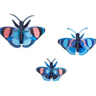 Art mural: Peacock butterflies x3