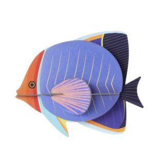 Art mural: Butterflyfish