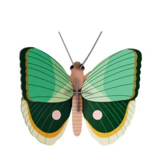 Art mural: Fern striped butterfly