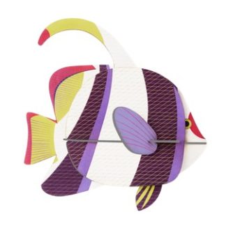 Art mural: Marine angelfish