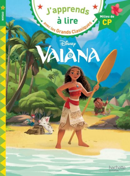 J'apprends à lire Disney: Vaiana à la rencontre de Pua