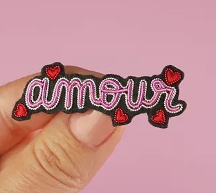 Broche Amour