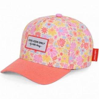 Casquette Retro Flower: 2-5 ans