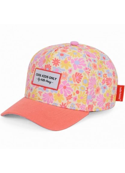 Casquette Retro Flower: 2-5 ans