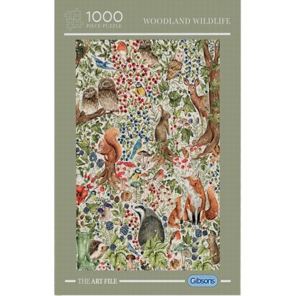 Puzzle Woodland wildlife 1000 pcs – Image 2