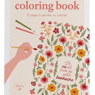 Coloring book Petits bonheurs