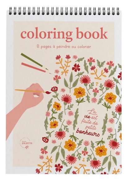 Coloring book Petits bonheurs