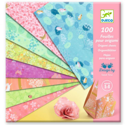 Feuilles pour origami x100 Haru