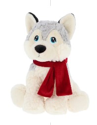Peluche husky 20 cm