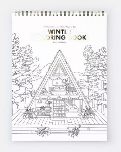 Coloring book winter édition