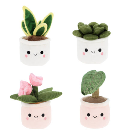 Peluche fleur ou plante en pot – Image 2